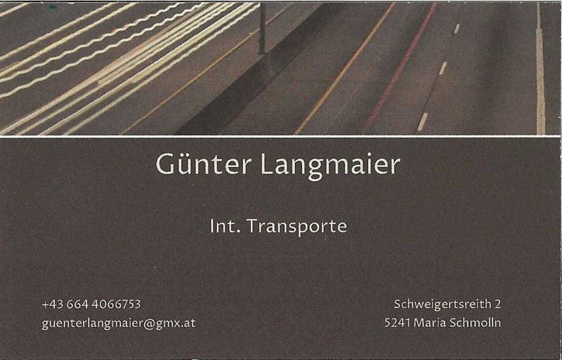 Günter Langmaier Transporte